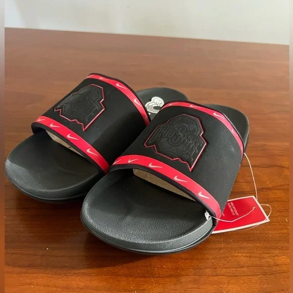 Ohio State Buckeyes Nike Offcourt Slides osu mens slides sandals DD0534-001 - Picture 4 of 7